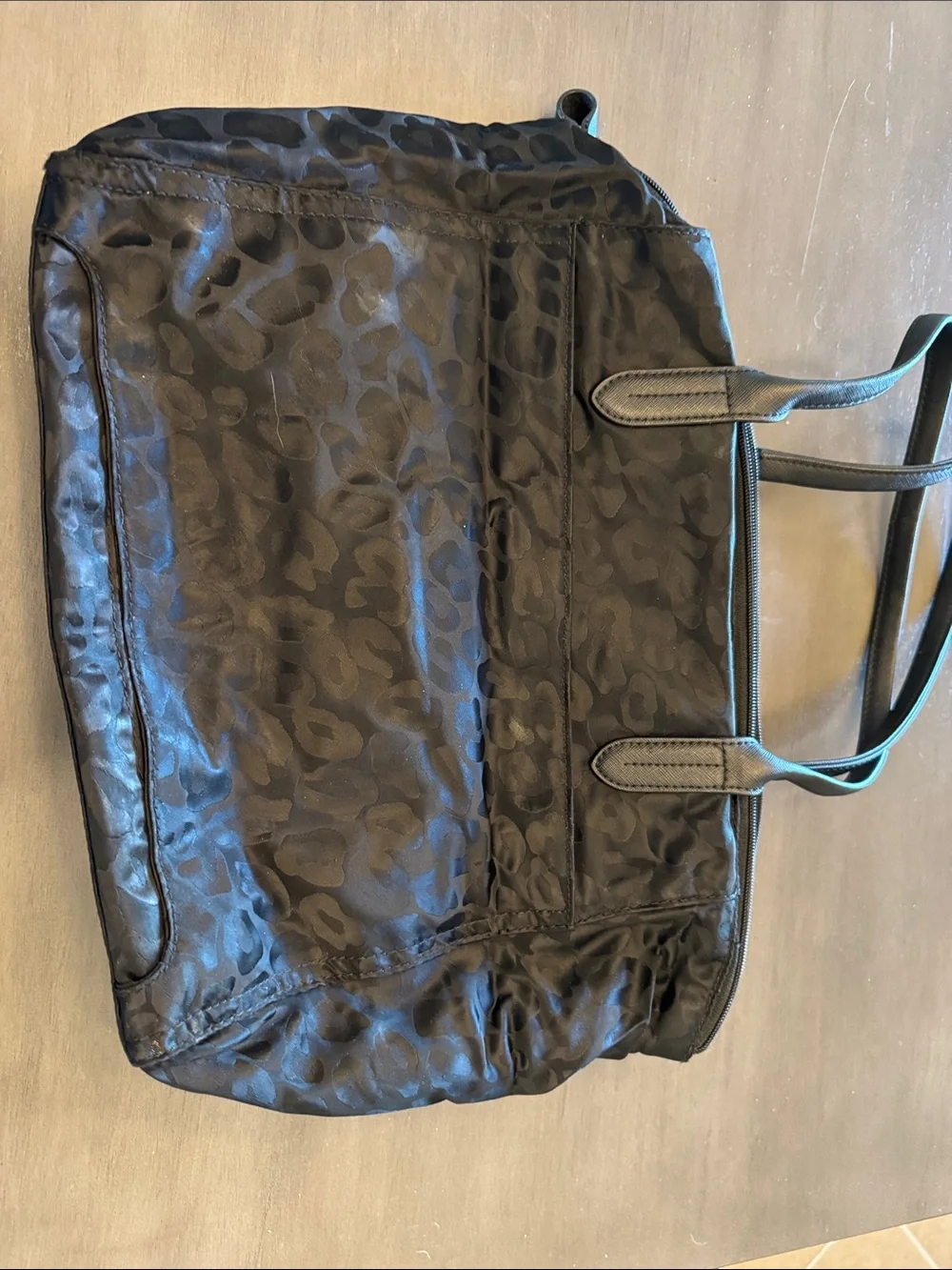 Michael Kors Black Signature Shoulder bag with Gold Hardware